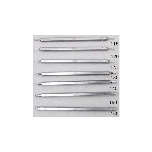 6.0mmx125mm[Hexagon]ドライバービット EA611LC-160 1