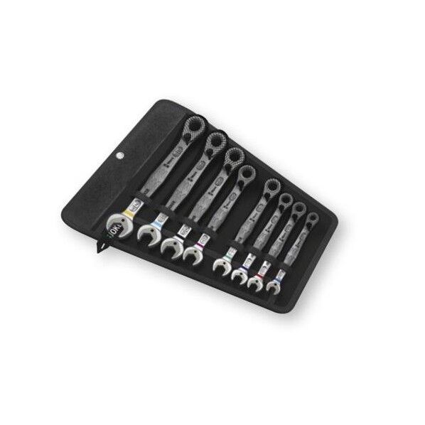 8本組 コンビネーションレンチ(ラチェット式・15°タイプ) EA614WC-100 1