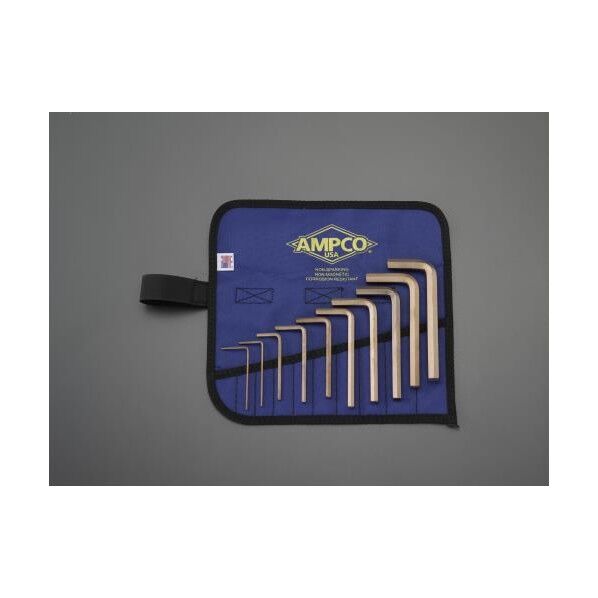 10本組 六角棒レンチ(メトリック・ノンスパーキング)