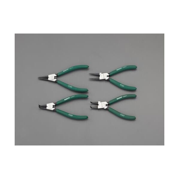 4本組 スナップリングプライヤー(穴・軸用)