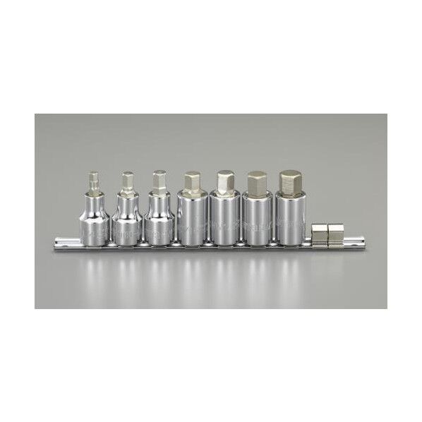 1/2'sq [Hex]ビットソケットセット(インチ)