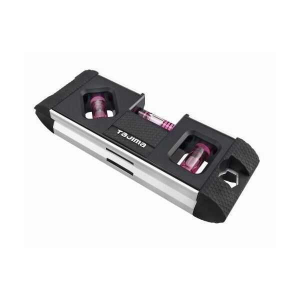 130mm マグネット付レベル(シルバー)