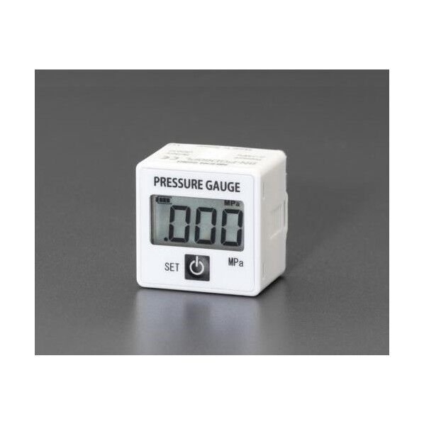 R 1/8'/0-1.0MPa デジタル圧力計 EA729-6 1