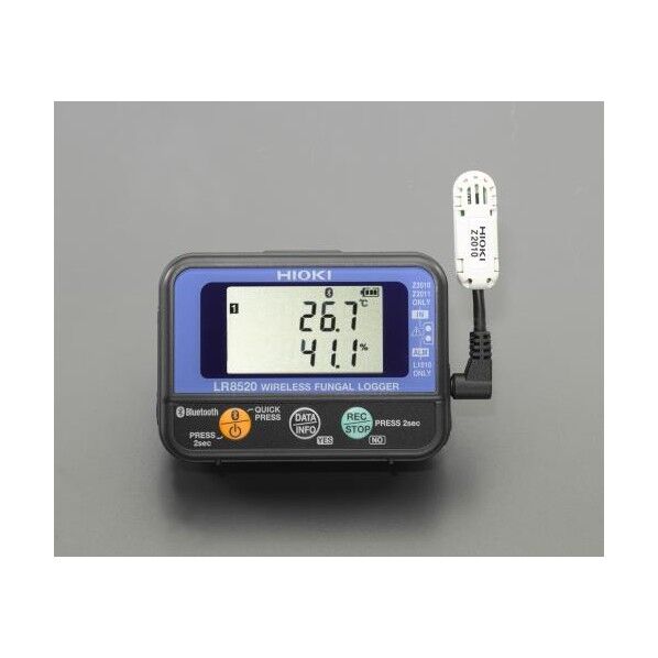 カビ指数計(ワイヤレス/温湿度計付) EA742HL-10 1