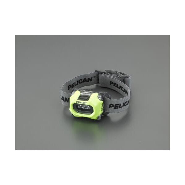 [単4x3本] ヘッドライト/LED(防爆構造/強･弱/黄) EA758WB-21