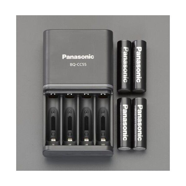 単3・単4 電池急速充電器(エネループプロ単3x4本 EA758YS-130A 1