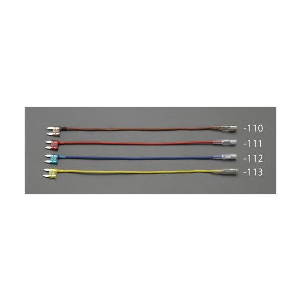 3A/7.5A 自動車用ミニ平型ヒューズ電源(10本) EA758ZR-110 1