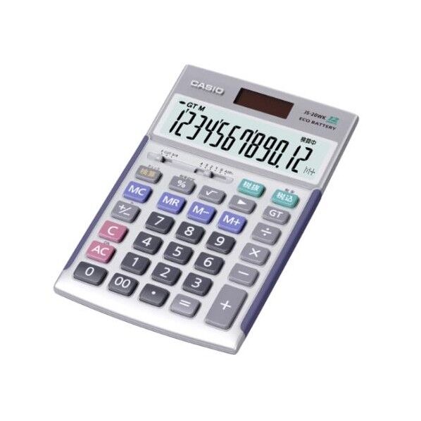 12桁 計算機(検算機能付) EA761GA-122 1