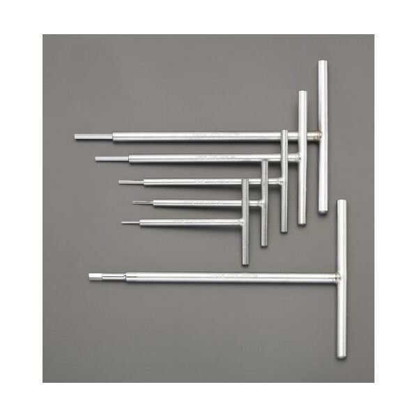 エスコ 2.5-8.0mm/6本組 [Hexagon]T型レンチ EA573BX...