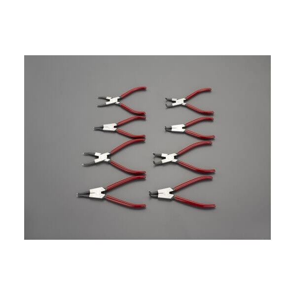 8本組 スナップリングプライヤー EA590JE-3 1