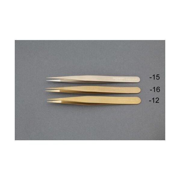 130mm 精密ピンセット(真鍮製) EA595BA-16 1