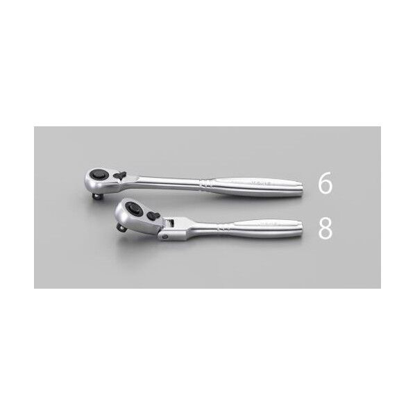 1/4'sqx145mm ラチェットハンドル EA618HA-6 1