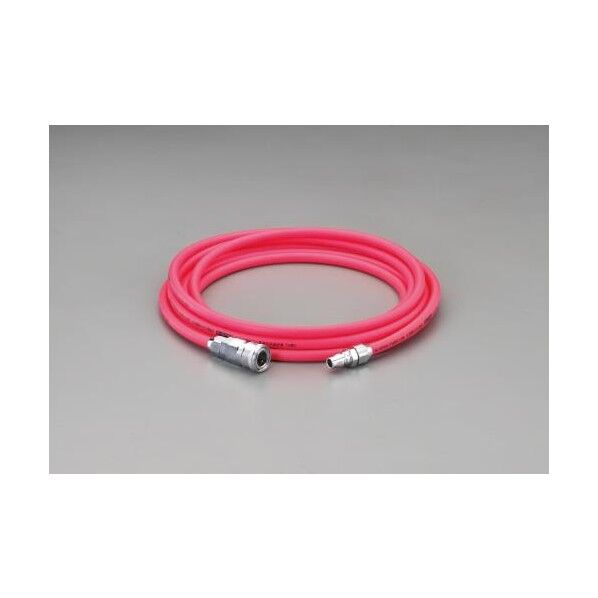 カプラー付PVCエアーホース 6.5/10mm×5m EA125ED-5
