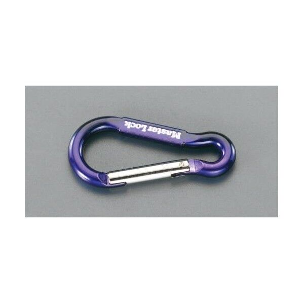 80mm カラビナフック(スチール/40個)