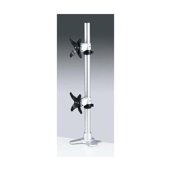 エスコ(esco) 715mm モニターアーム(水平垂直可動/2面) EA764AG-7...