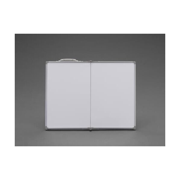 450x600mm 工事用ホワイトボード(横型無地折畳式