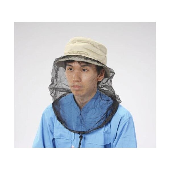 防虫ネット内蔵帽子(ベージュ) EA768HA-11A 1