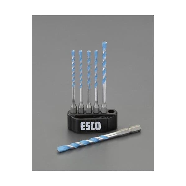 6本組 マルチドリル(六角軸) EA811AN-100 1