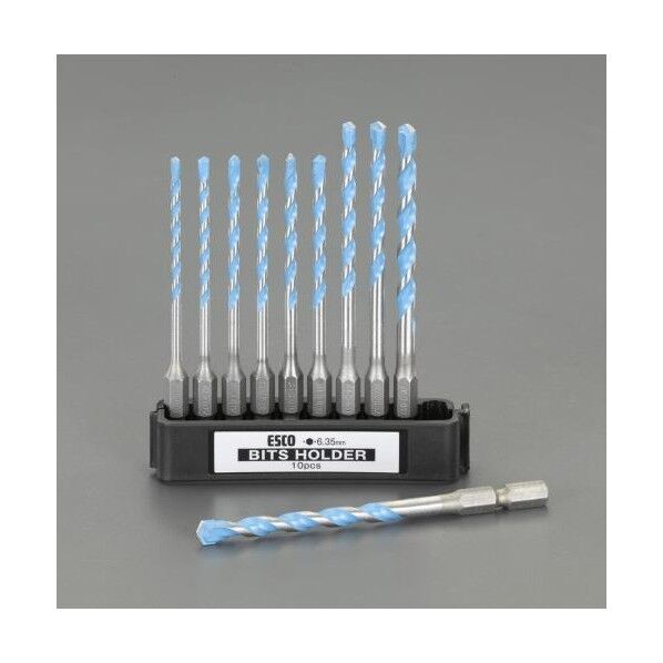 10本組 マルチドリル(六角軸)