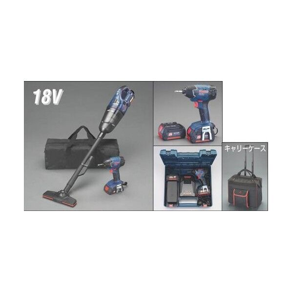 DC18V インパクトドライバー・クリーナーセット(充電式) EA813BJ-10S 1