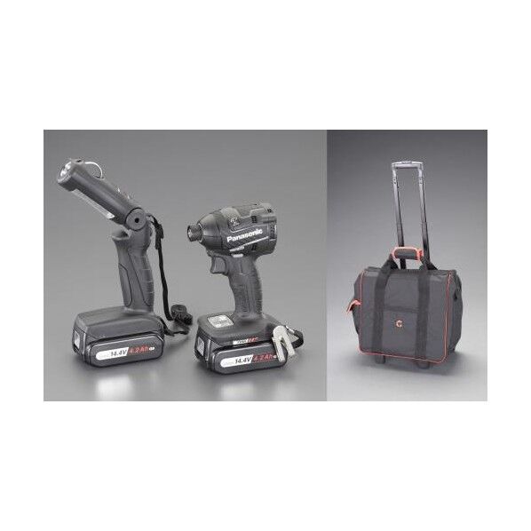 DC14.4V インパクトドライバー・作業灯セット(充電式)