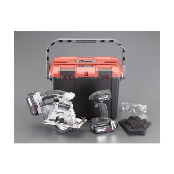 DC14.4V インパクトドライバー・丸鋸セット(充電式)