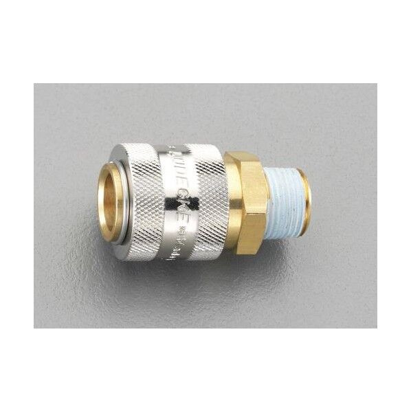 雄ねじカップリング(真鍮製/ワンプッシュ)