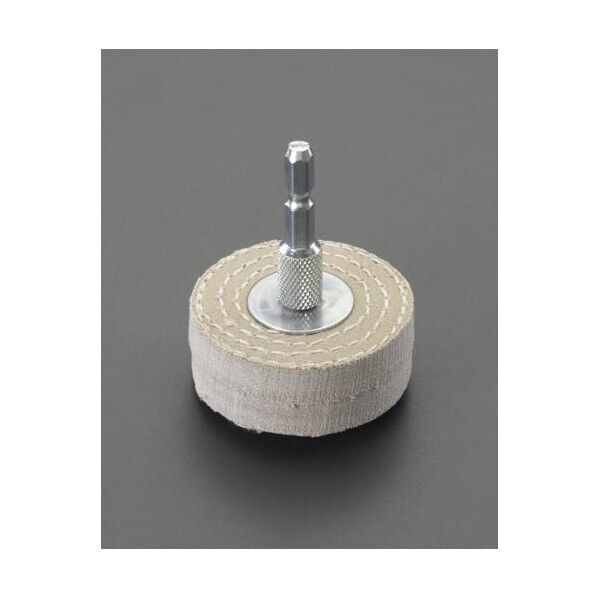 100mm軸付布バフ(6角軸)