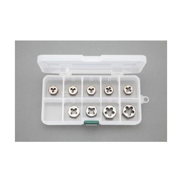 M3-M12 六角ダイスセット(並目/SKS) EA829MT 1