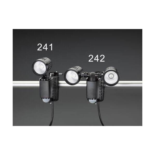 AC100V LEDセンサーライト(2灯) EA864CB-242 1