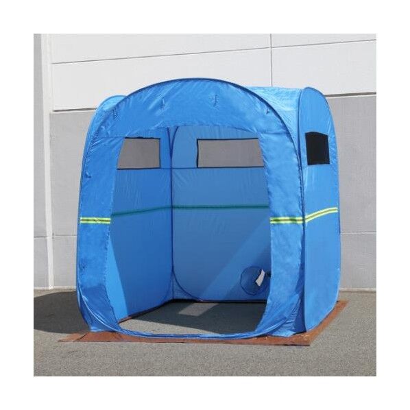 1830x1830x2130mm ワークテント(青)