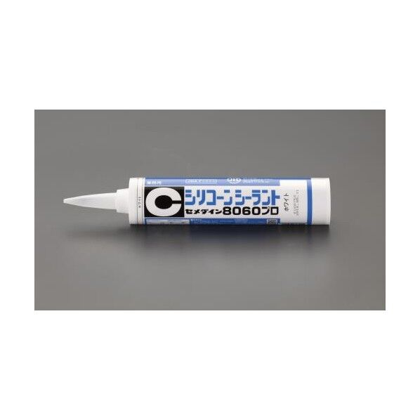 エスコ シリコ?ンシーラント(ホワイト/1本) 330ml EA930AN-41 1...