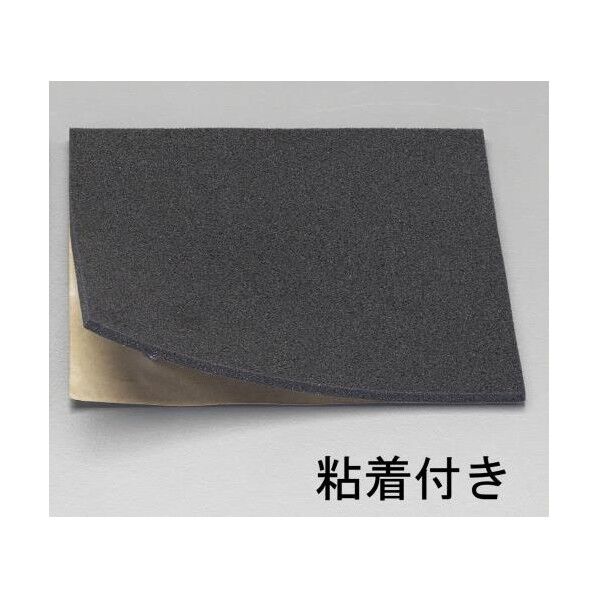 低反発ウレタン(粘着付) 100x100x5mm EA997XD-156