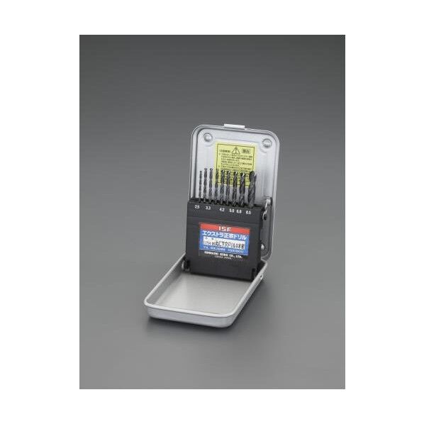 2.5-8.5mm/9本組 ドリル(ねじ下穴用・HSS)