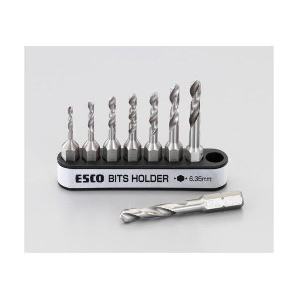 2.0- 5.0mm 8本組六角軸ドリルセット EA825GH 1