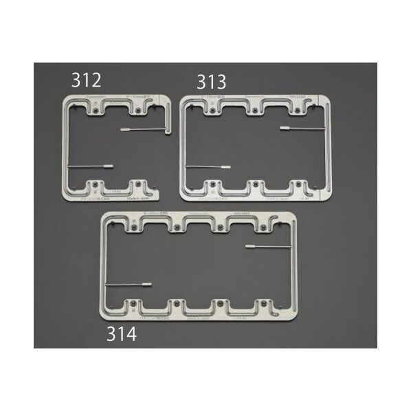 [3連用] はさみ金具 (ボード用)