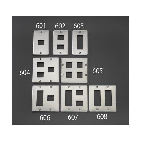 プレート (3個/1列/ステンレス製)