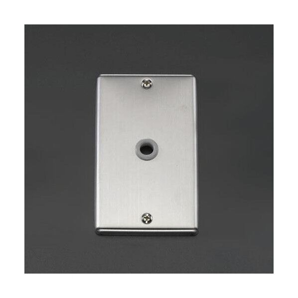 電話線プレート (角型・ステンレス製) EA940CE-672