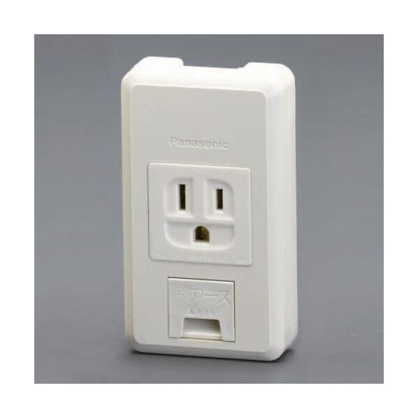 125V/15A 角型コンセント(アース付)