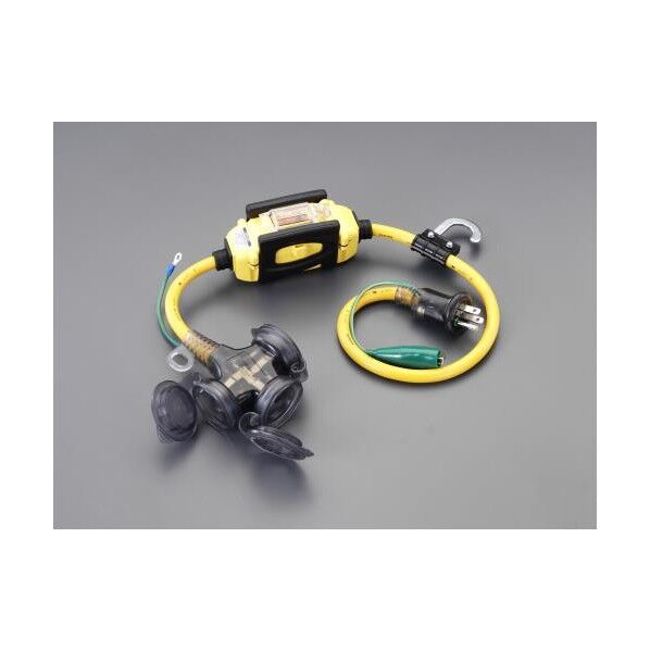 15A x0.7m 漏電遮断器付延長コード EA940MH-21 1