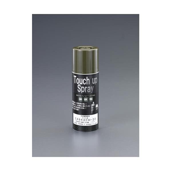エスコ エナメルスプレー(OD色/航空用)(6ポン) 300ml EA942EM-620 1