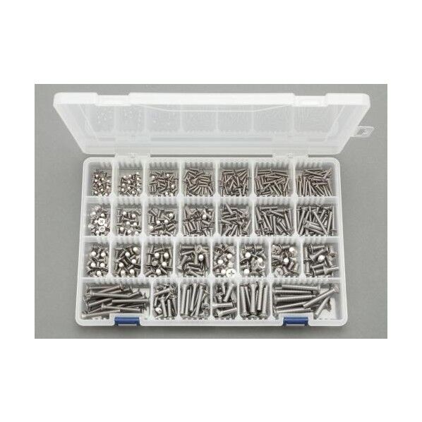 M3-M6 皿頭小ねじセット(ステンレス/有磁性) EA949AE-102 1