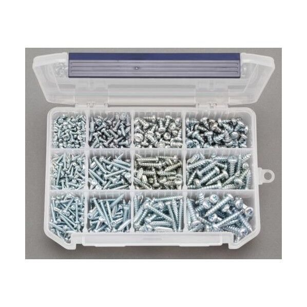 3-6mm ナベ頭タッピングビスセット/鉄ユニクロ