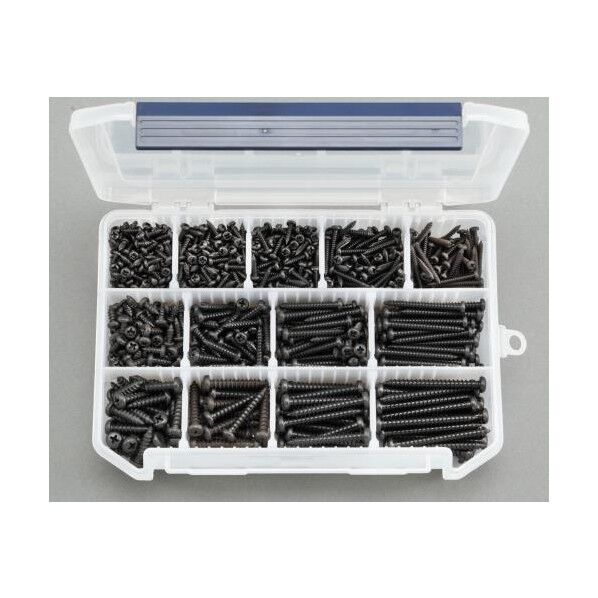 3-5mm ナベ頭タッピングビスセット(ステンレス/黒色)