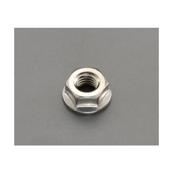 エスコ(esco) M6 フランジナット(ステンレス製/セレート付/16個) EA949SD-406...