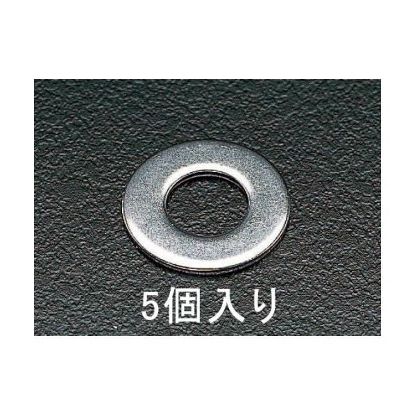 M18 平ワッシャー(ステンレス製/5個) EA949SE-18 1