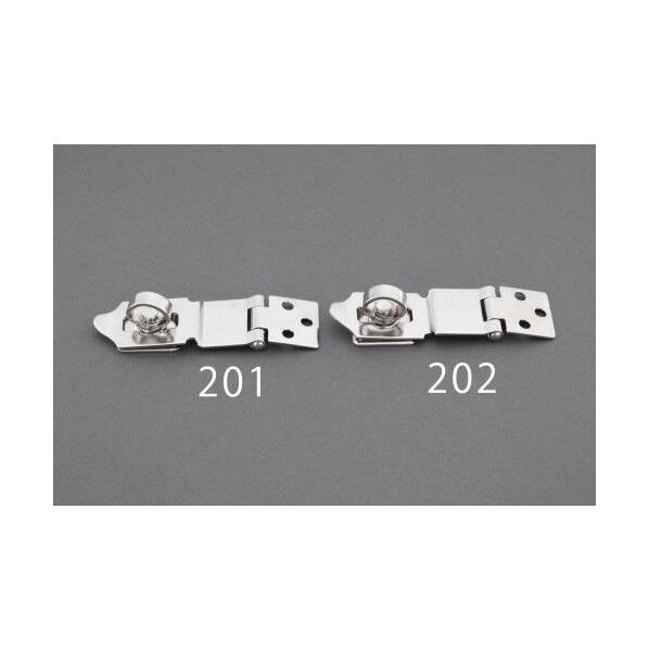 エスコ 72.5mm/上段差3mm 掛 金(ステンレス製) EA951BG-201...