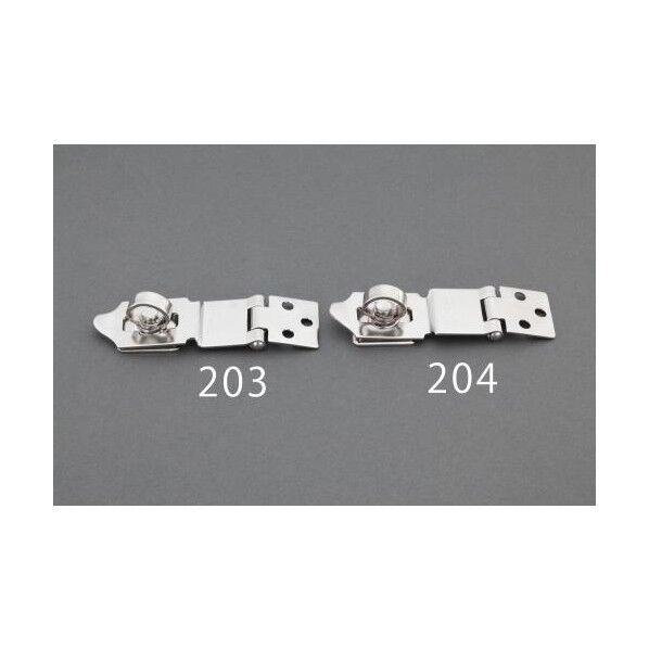 エスコ 92 mm/上段差5mm 掛 金(ステンレス製) EA951BG-203...