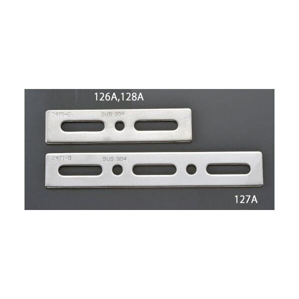 24x100mm フラット型連結金具(ステンレス製)