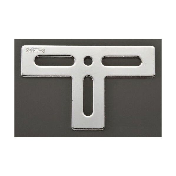 エスコ 24x100x64mm T型連結金具(スチール製) EA951EA-141A 1...